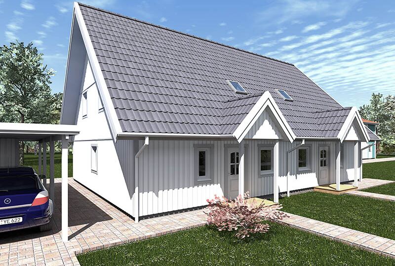 Schwedenhaus Doppelhaus