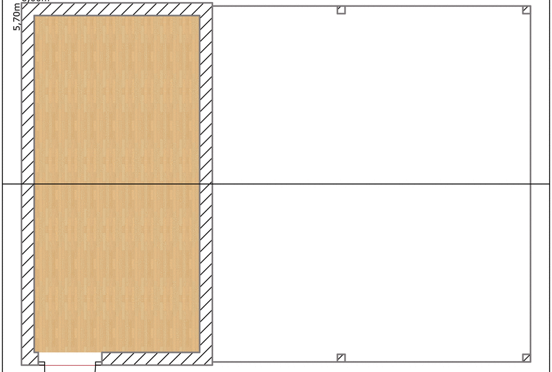 Doppelcarport Grundriss